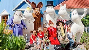 Mummi troldene i Moomin World med Tallink Silja Line