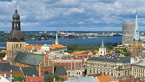 Riga set fra oven - tallink.dk