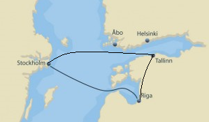 Stockholm - Riga - Tallinn - Stockholm