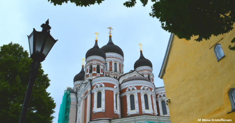 Tallinn russisk inspireret katedral - Ruby Rejser - af Mona Kristoffersen