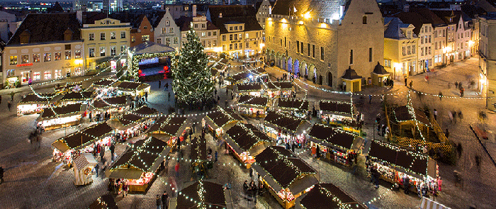 Tallinn julemarked med Tallink Silja Line