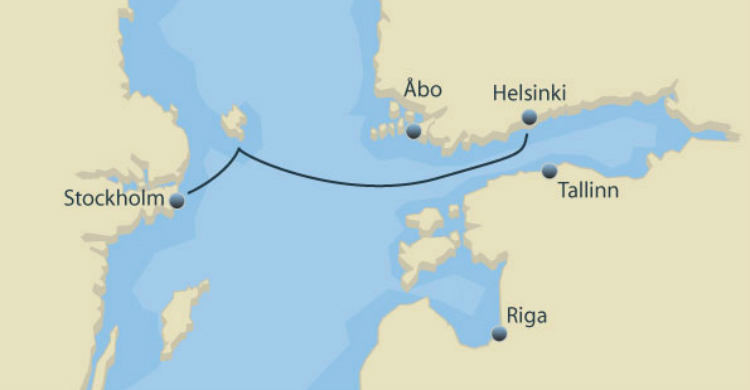 Stockholm til Helsinki krydstogt med Tallink Silja Line - Ruby Rejser